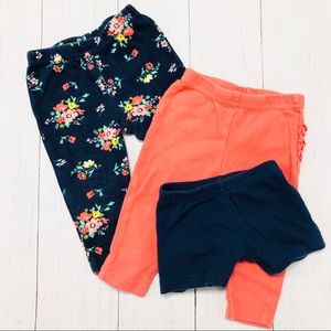 BOGO Carter’s Navy, Coral & Floral Bottom Bundle